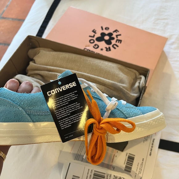 CONVERSE X GOLF LE FLEUR ONE STAR ONE STAR X GOLF LE FLEUR - BLUE - Picture 7 of 10